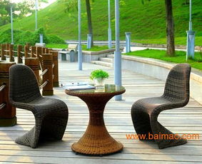园林酒店藤制藤艺椅 艺术与实用的完美结合