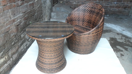 厂家直销 各种户外仿藤桌椅 庭院休闲首选——凡夫俗子藤艺家具